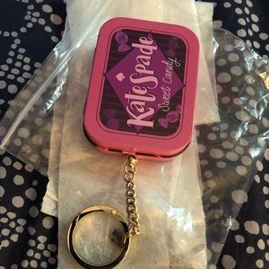 Kate Spade Sweet Candy tin Keychain